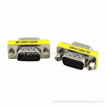VGA Female to Female Adapter, Mini Gender Changer